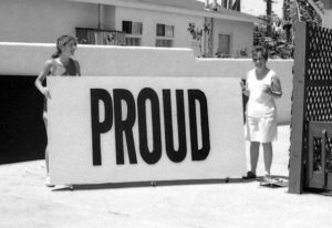 Barbara andd Pam with sign (1)