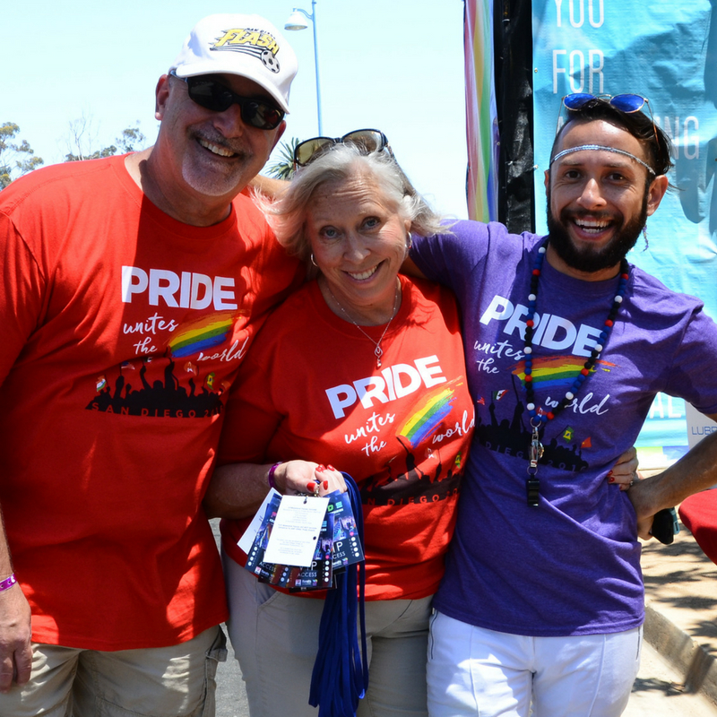 Volunteer Opportunities with Pride San Diego Pride