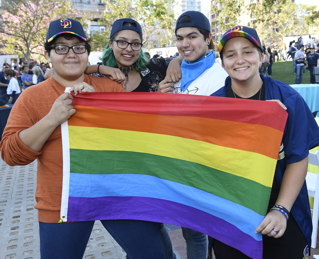 Historic Night as Padres and San Diego Pride Team Up San Diego Pride