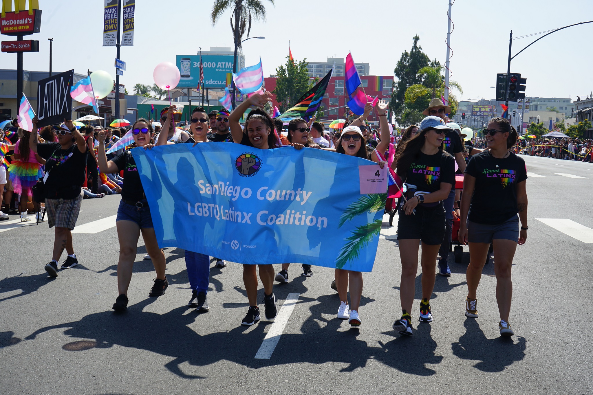 Latine Coalition Parade Contingent