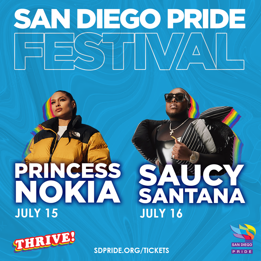 🌈🎶Our 2023 Headliners are… San Diego Pride