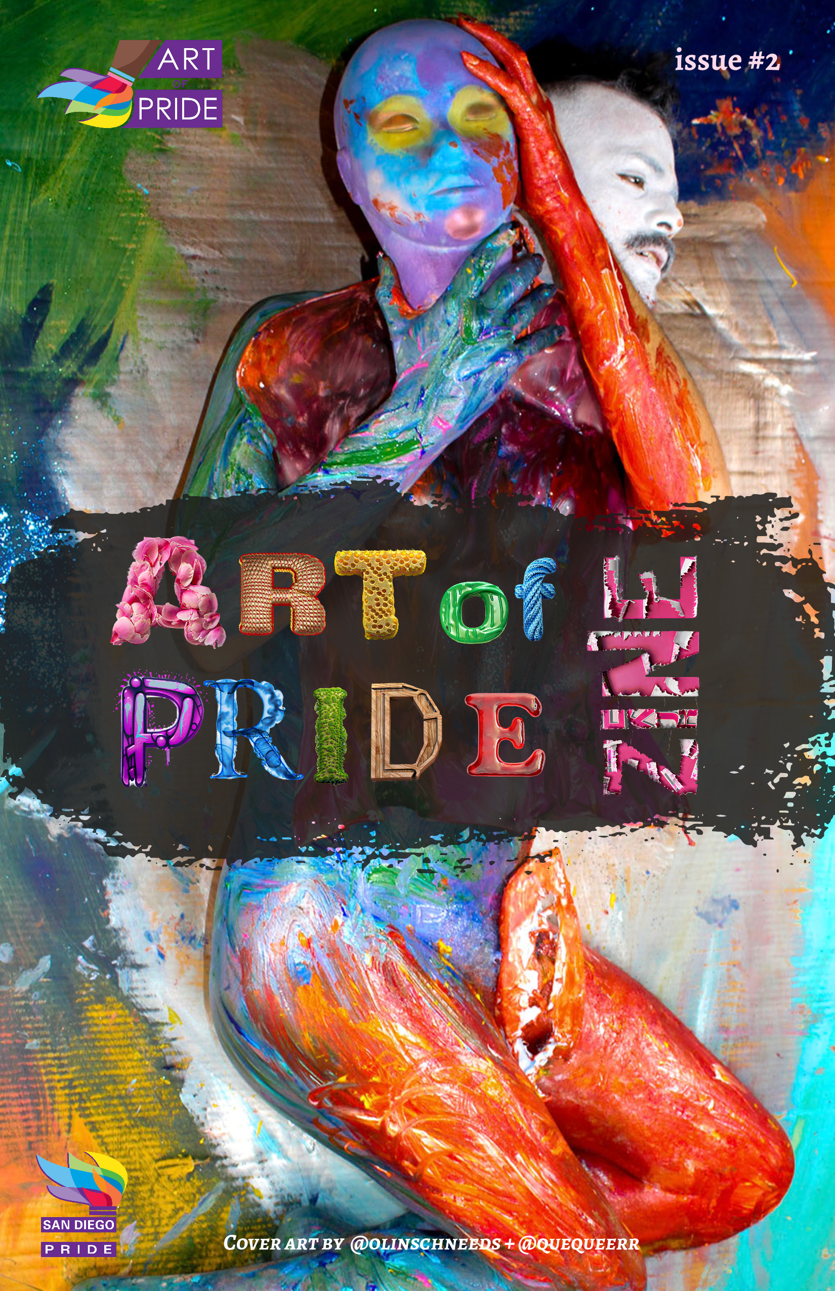 Art of Pride Zine front cover