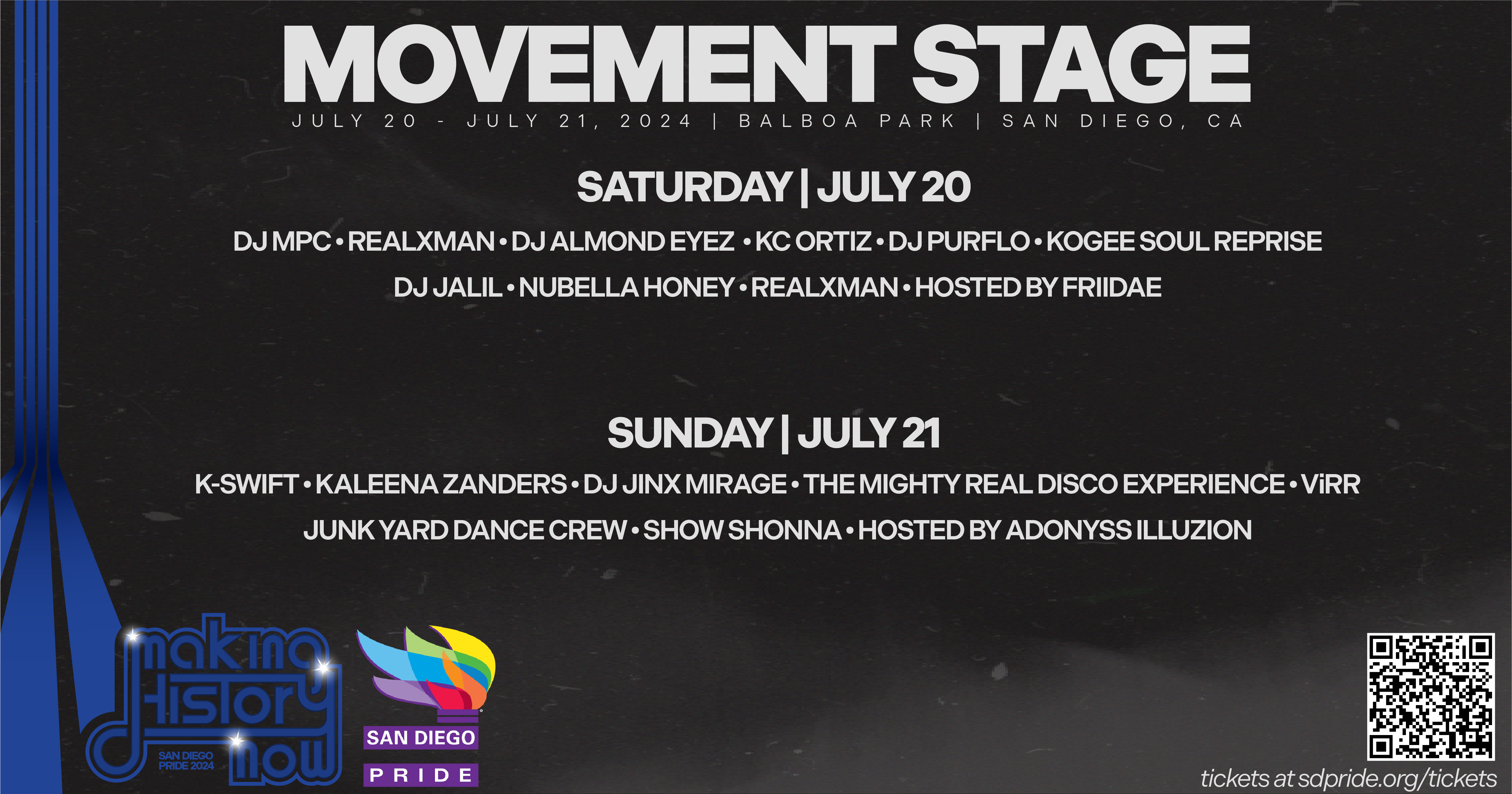 Movement Stage Lineup FB
