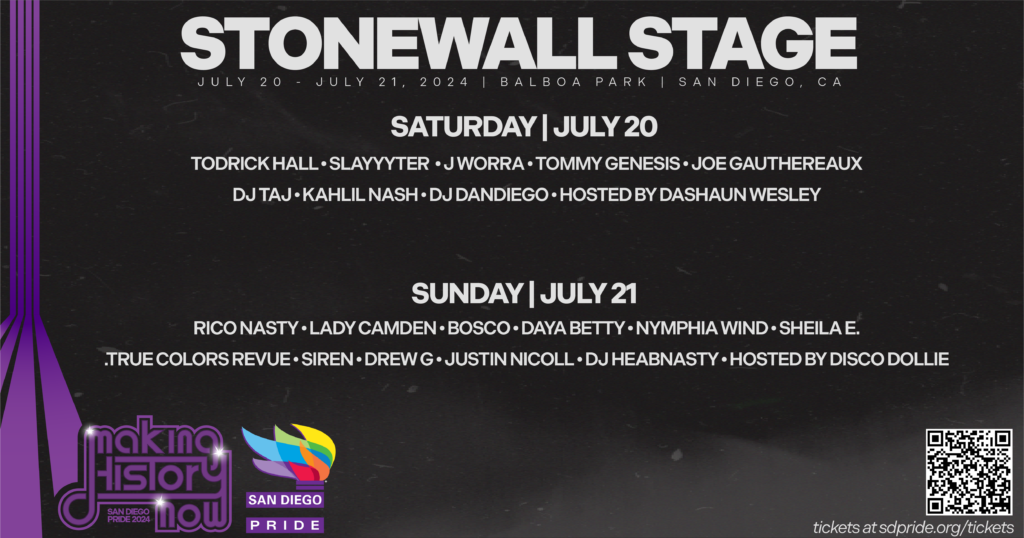 Stonewall Stage Lineup