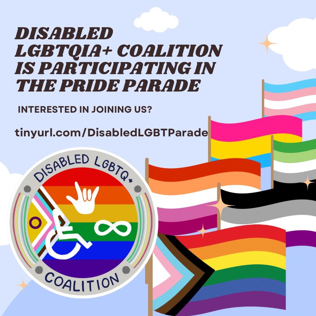 Disabled Coalition Parade Contingent Flyer