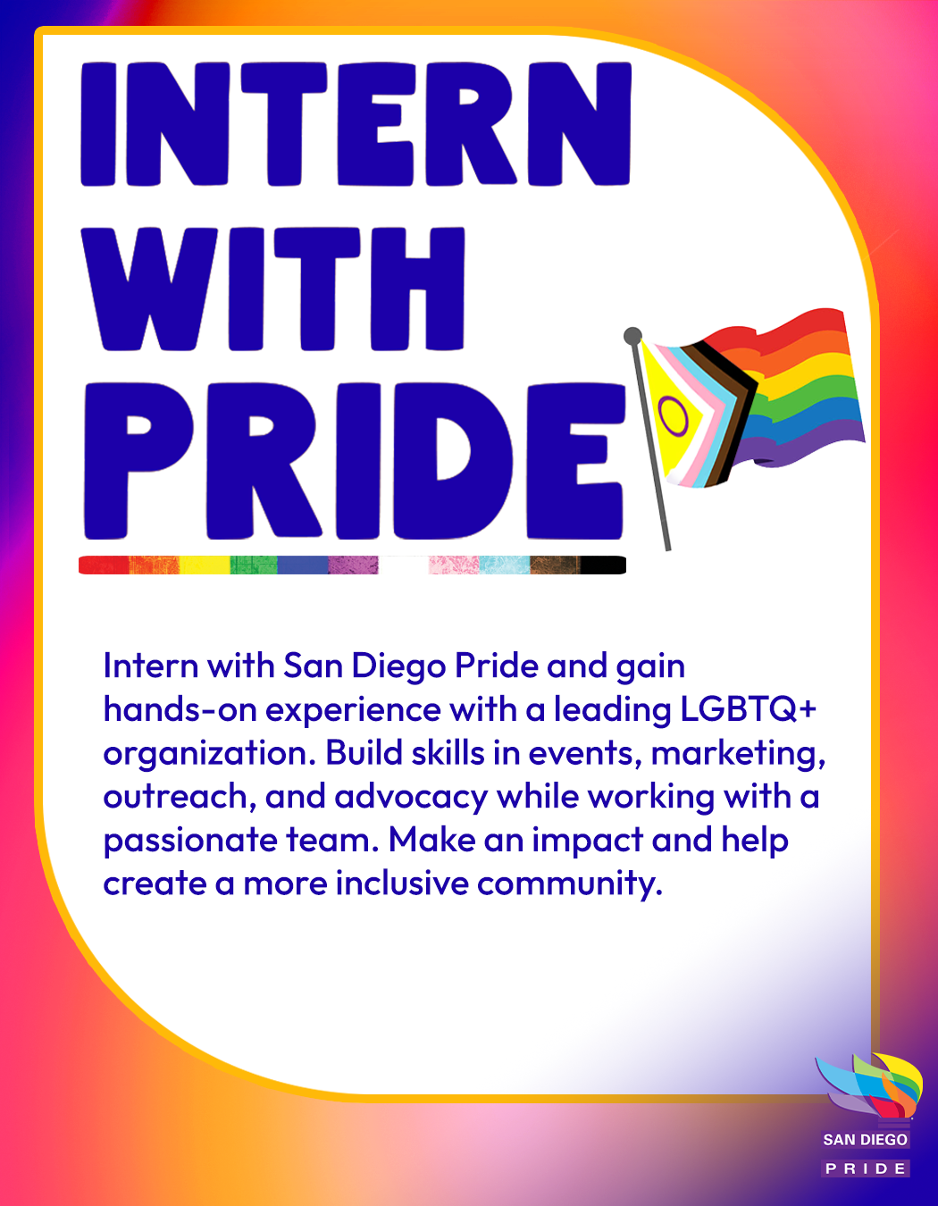 Intern with pride