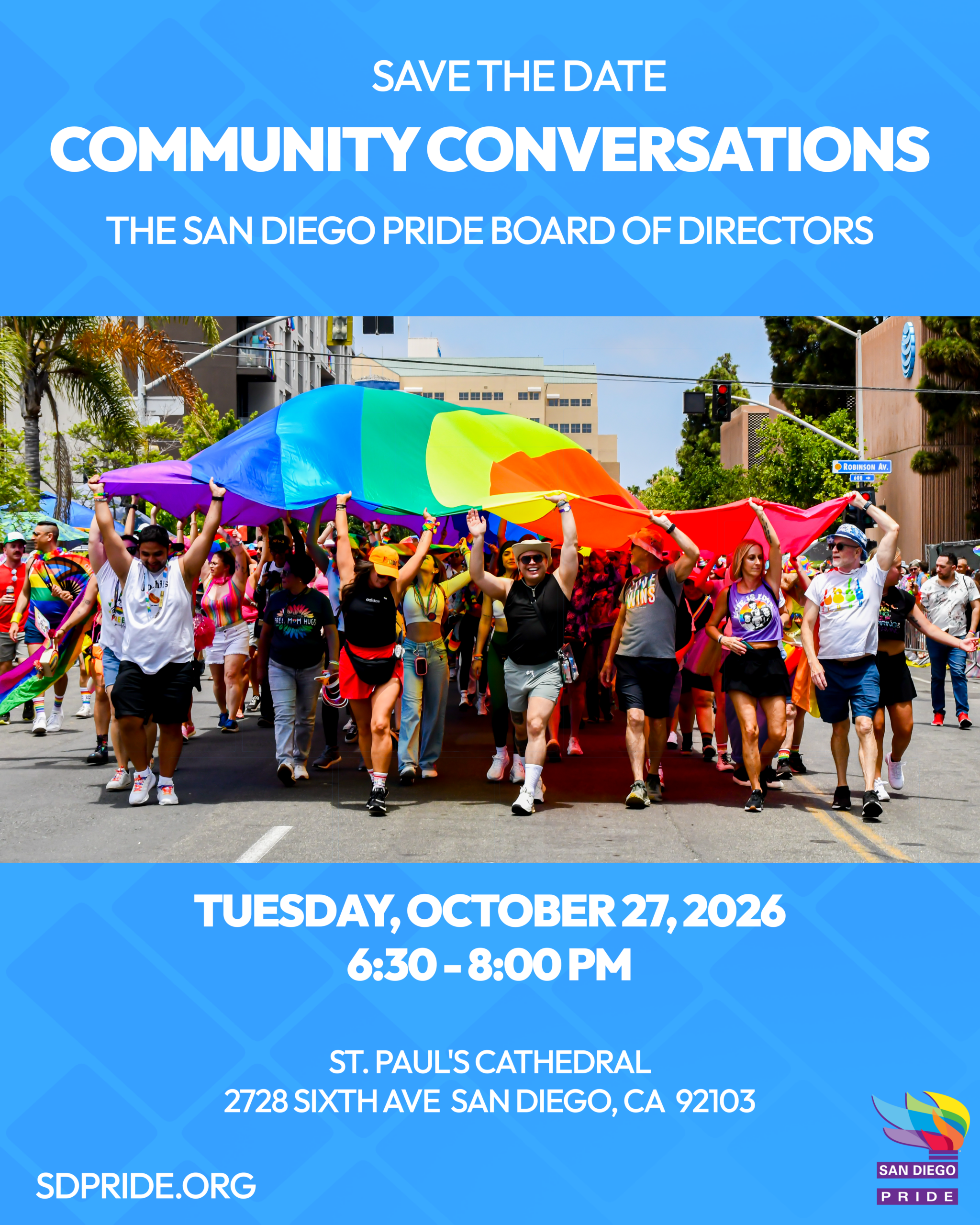 Community Conversations with the San Diego Pride Board of Directors